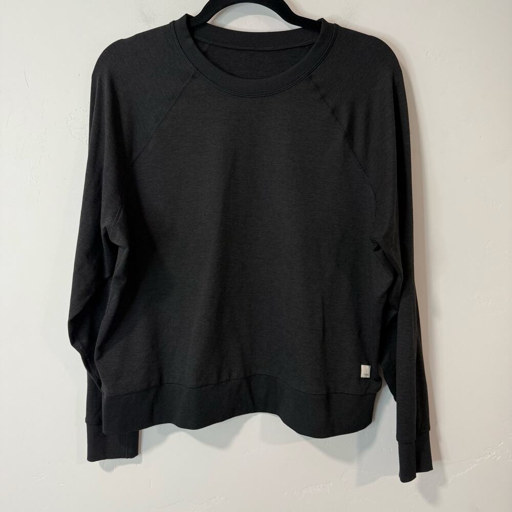 Vuori Women's Halo Crew Black Medium